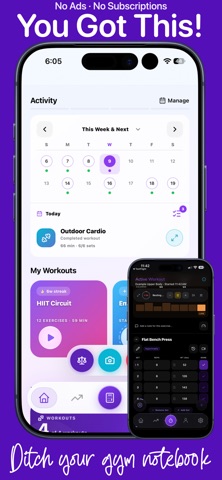 You Got This! Workout Tracker 截图