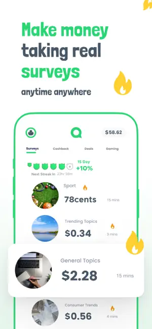 Qmee: Paid Surveys | Free Cash screenshot 2