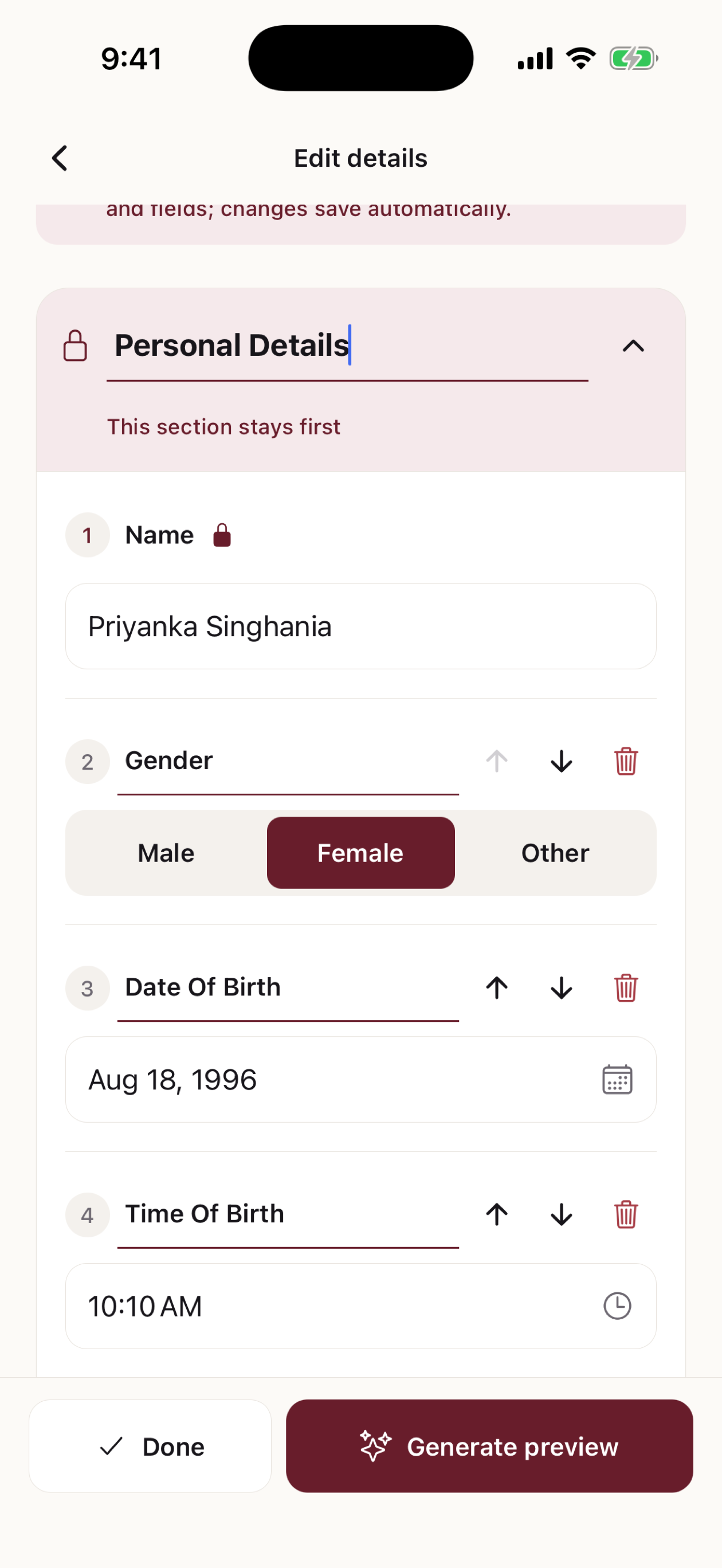Marriage Biodata App screenshot 9