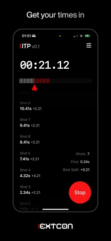 ITP Shot Timer－Dry & Live Fire screenshot