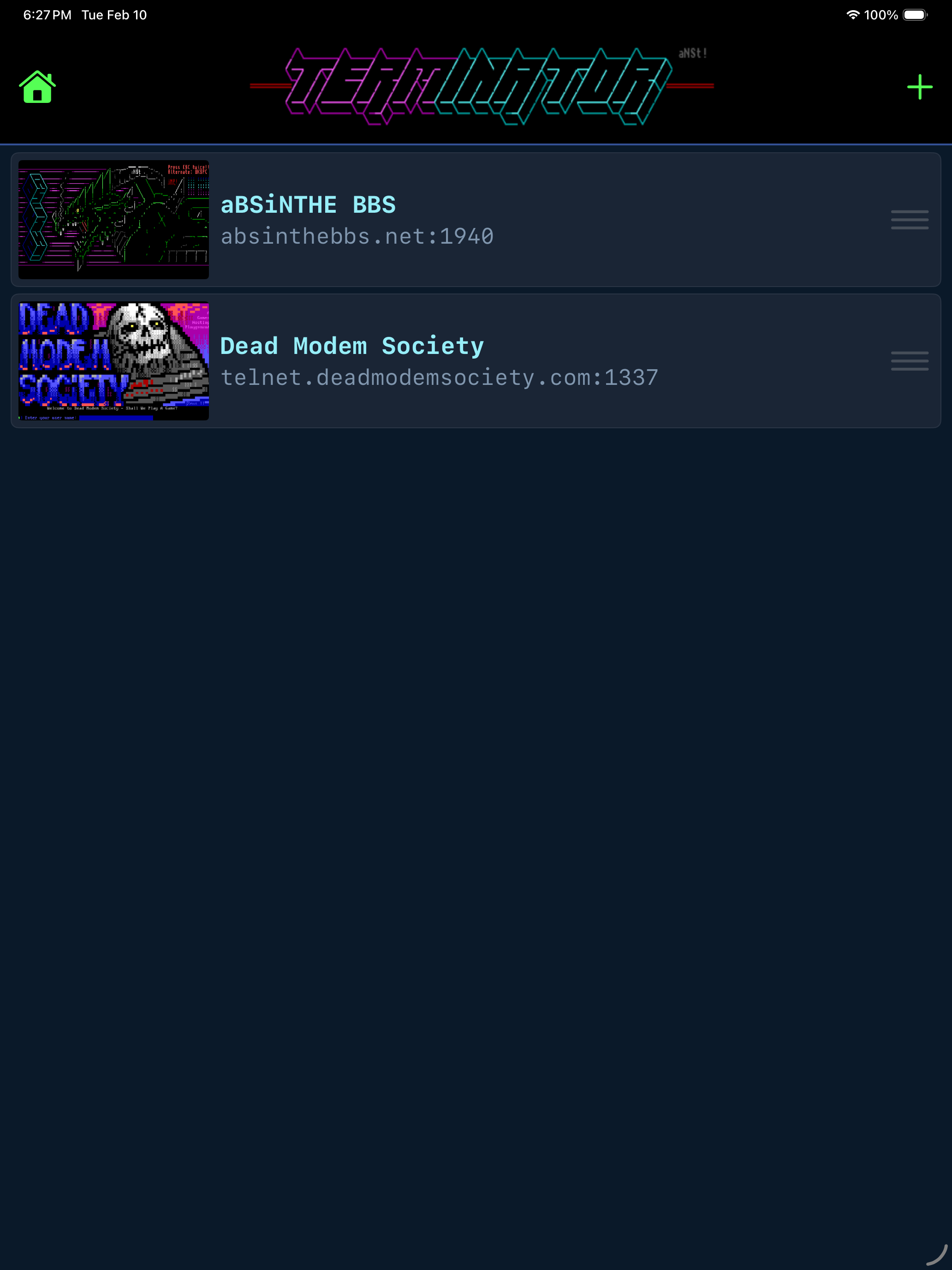 TERMinator - BBS Terminal screenshot 3