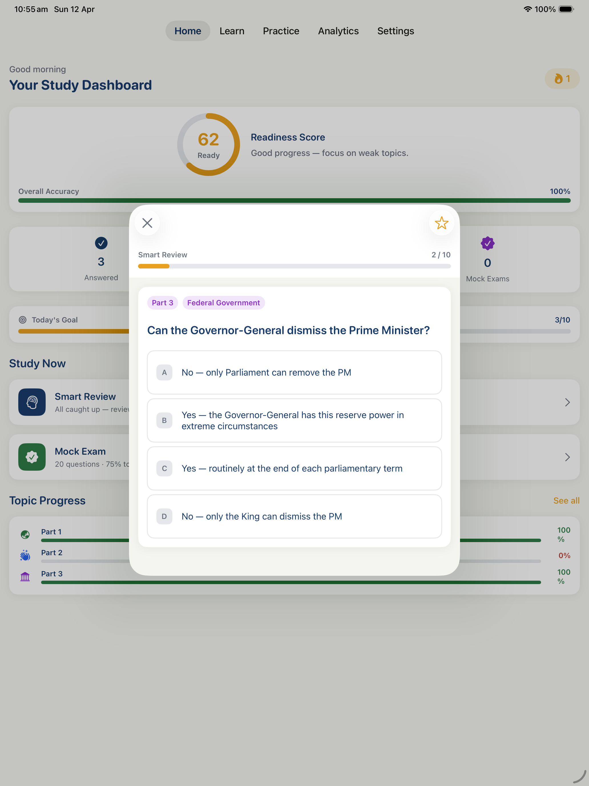 CitizenshipTest screenshot 12