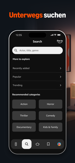 Amazon Fire TV スクリーンショット