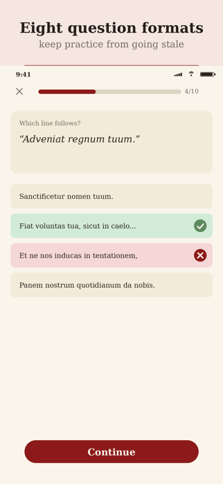 Oremus Latin Screenshot 4 of 5