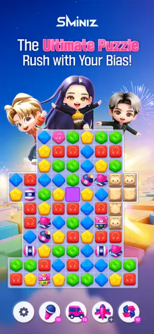 SMiniz: K-POP Puzzle Game screenshot 3