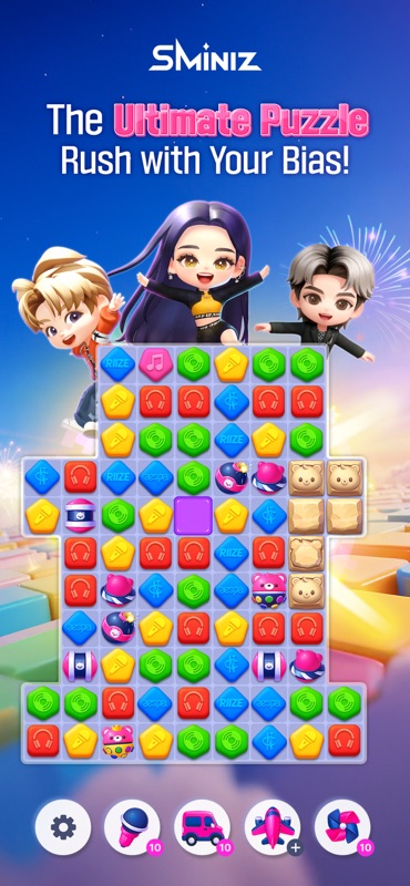 SMiniz: K-POP Puzzle Game screenshot 4