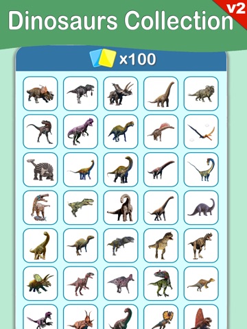 Dinosaurs Cards V2 -Dino World iPad screenshot