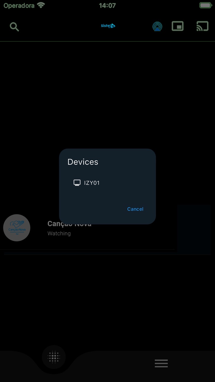 iPhone screenshot