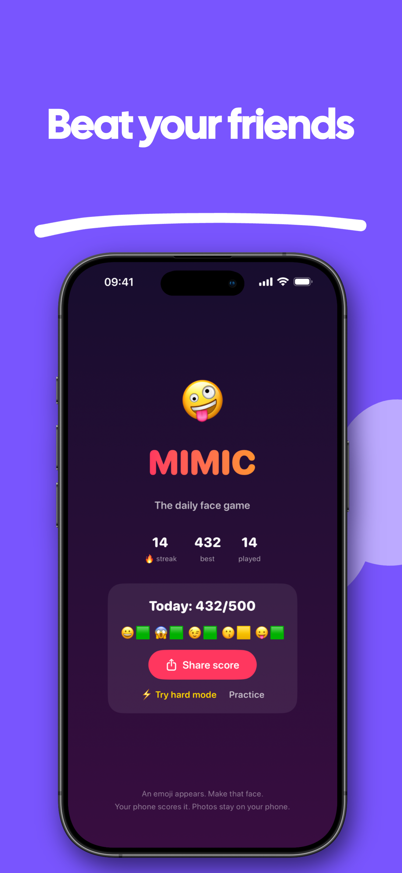 MIMIC - Daily Face Game screenshot 7