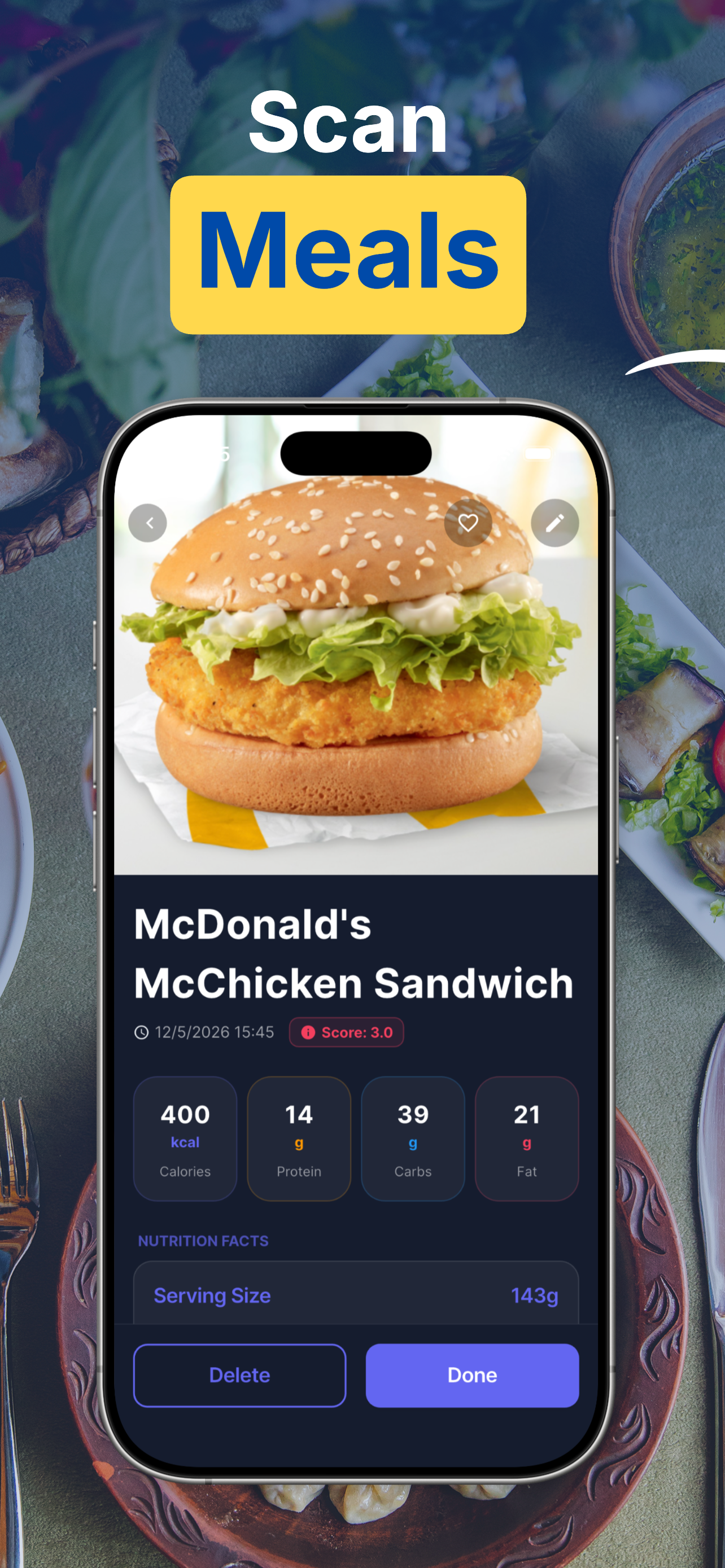Caloriez: Calorie Counter & AI
