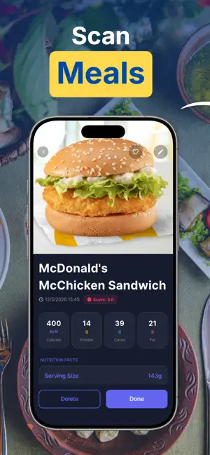 Caloriez: AI Calorie Tracker screenshot 3