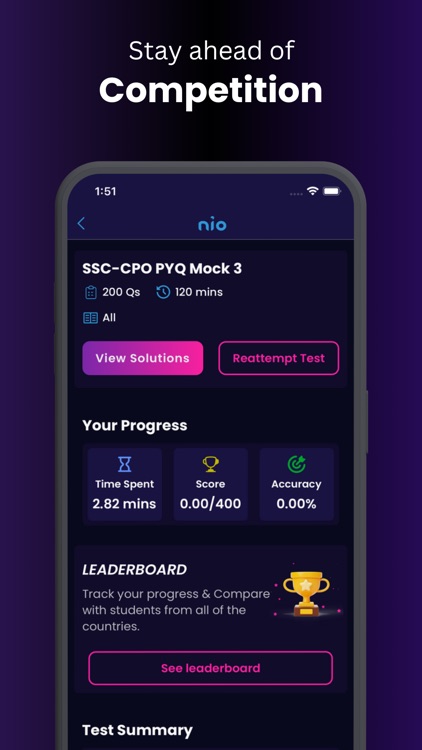 NioPractice: Smarter Exam Prep