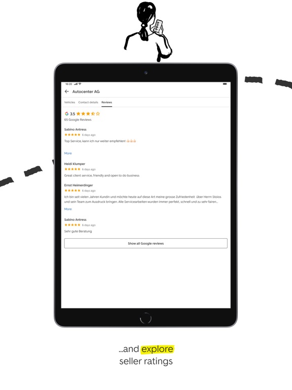 AutoScout24: Switzerland iPad screenshot 7 - Business app