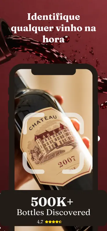 Wino: Identifique Vinhos screenshot 1 of 6