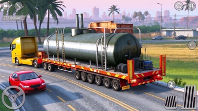 Oil Tanker Cargo Truck Driving Screenshot