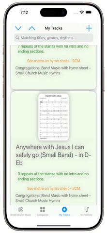Small Church Music (SCM) screenshot
