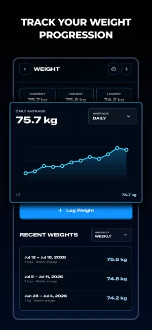 LiftXP: Ranked Gym Tracker screenshot 4
