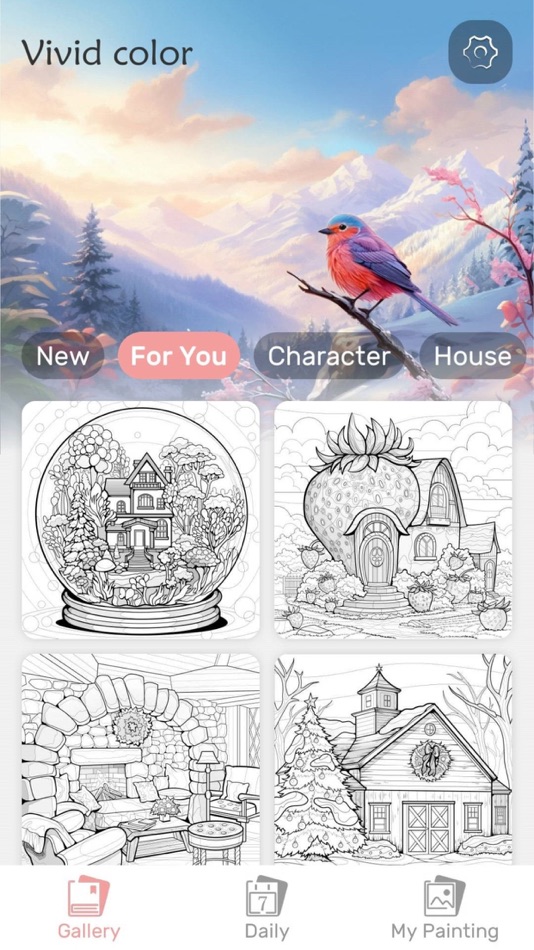#6. Vivid Color Paint By Number (iOS) By: HK PIXO TECHNOLOGY LIMITED