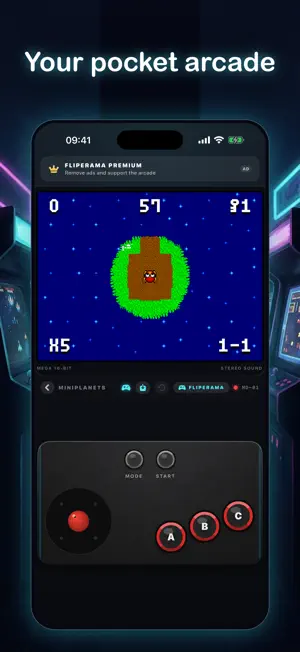 Fliperama: Retro Emulator screenshot 1