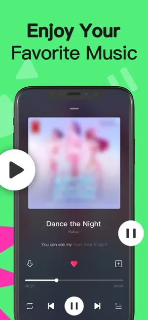 Music Tune Spotify Player iPhone screenshot 2