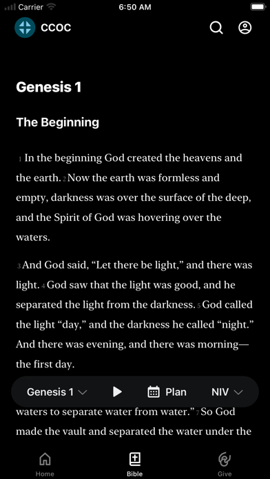 College Church of Christ iPhone screenshot 2 - Education app