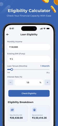Loan Calculator EMI Calculator screenshot
