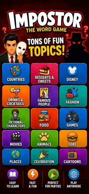 Impostor: Spy Word Game screenshot 2