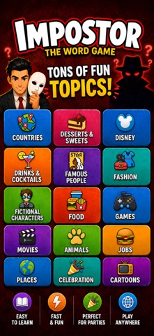 Impostor: Spy Word Game Screenshot 2 of 10
