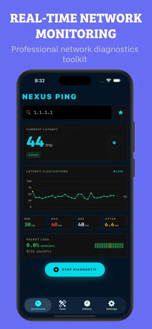 Nexus Ping screenshot 1