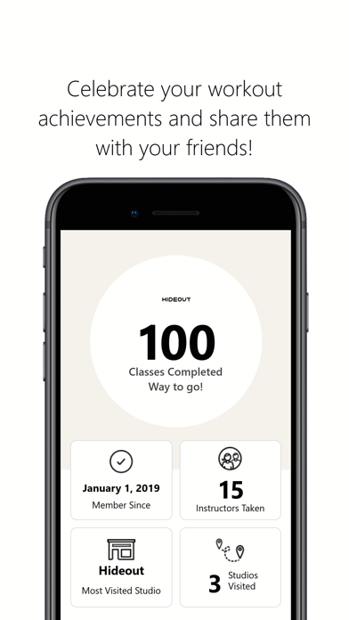 Hideout Sauna Club iPhone screenshot 4 - Health & Fitness app