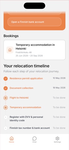 Elva: Relocation Assistant iPhone screenshot