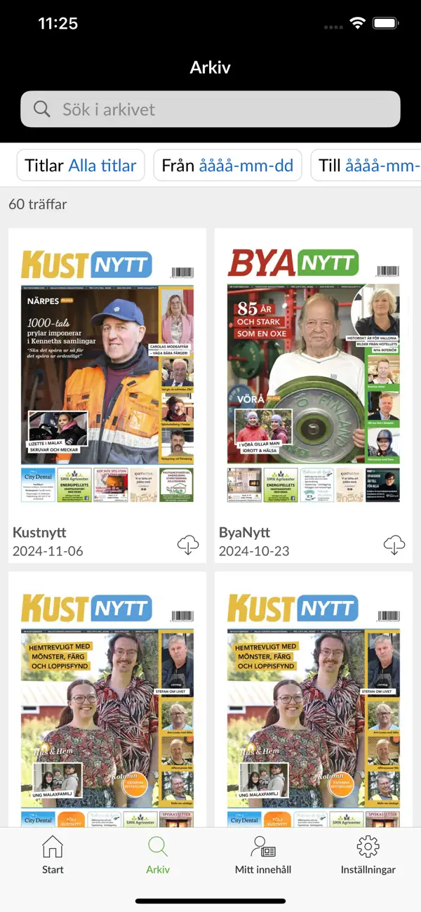 Screenshot #2 pour Byanytt Kustnytt