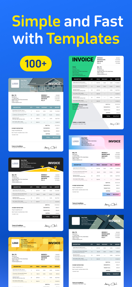 Invoice Maker App -InvoiceBase screenshot 2