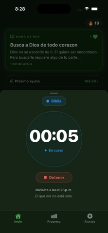 At His Feet: Prayer & Fasting iPhone screenshot