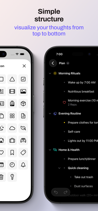 Nested List: Outliner Screenshot 1 of 3