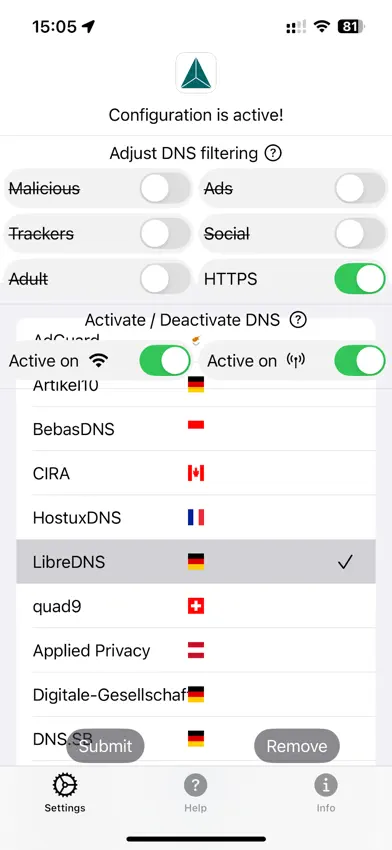 DNS Shield screenshot 2