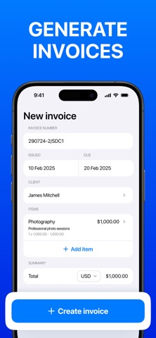DueBy - Invoice Maker screenshot