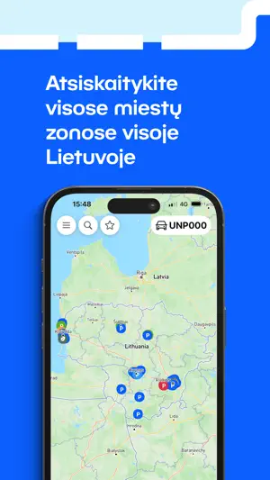 UNIPARK - parking app screenshot 2