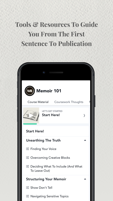 Writing Room iPhone screenshot 4 - Productivity app