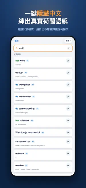 荷蘭文單字Woordjes screenshot 2