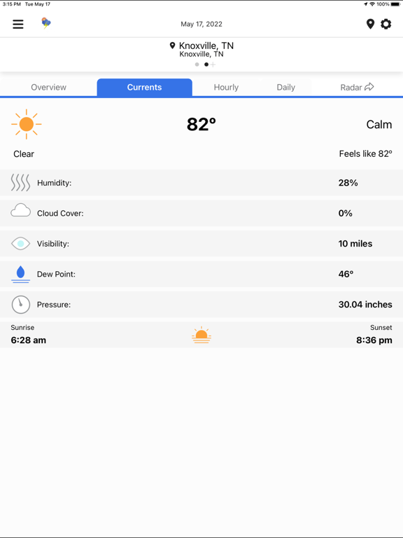 Screenshot #6 pour Captain Accurate Weather