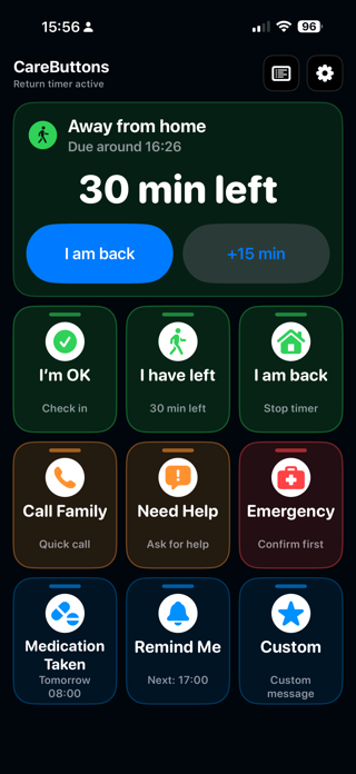 CareButtons Screenshot 2 of 5