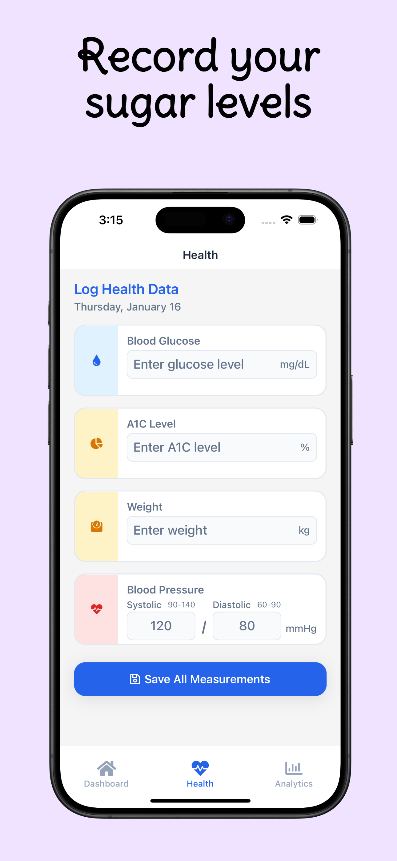 GlucoGuide screenshot 3