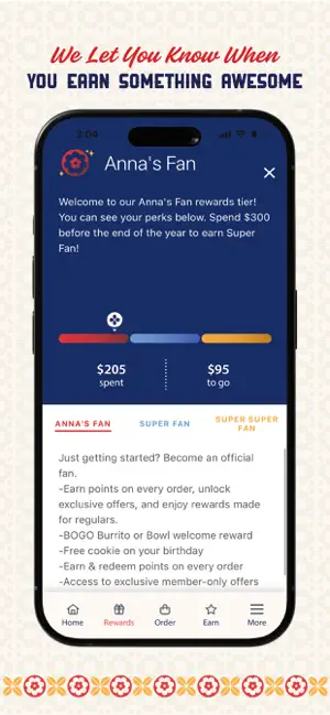 Anna's Taqueria Rewards screenshot 4