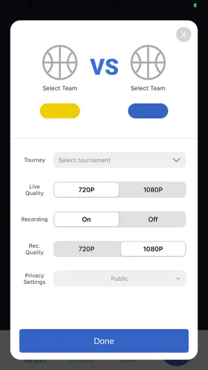 ScoreLive Basketball screenshot 3
