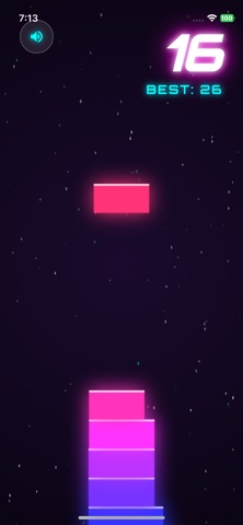 Neon Tower: Stack Arcade Screenshot 9 of 10