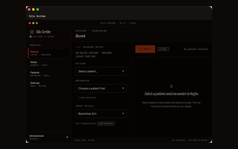Silo Scribe: SOAP Notes screenshot