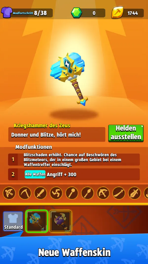 Archero iPhone Spiel Screenshot 6 – Spiele