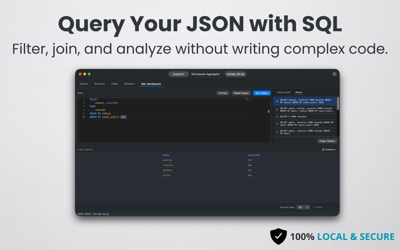 JSON Inspector screenshot 2