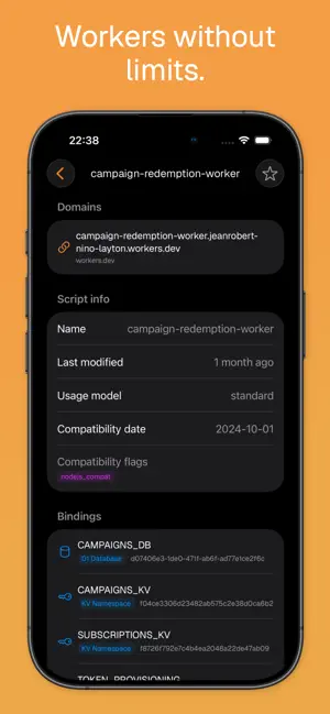 Clouder for Cloudflare iPhone screenshot 5